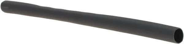 Value Collection - 6" Long Heat Shrink Electrical Tubing - Black - Eagle Tool & Supply