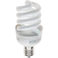 Value Collection - 13 Watt Fluorescent Intermediate Lamp - 2,700°K Color Temp, 825 Lumens, E17 - Eagle Tool & Supply