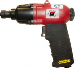 Universal Tool - 1/4" Bit Holder, 8,500 RPM, Pistol Grip Handle Air Screwdriver - 65 Ft/Lb Torque, 5 CFM - Eagle Tool & Supply