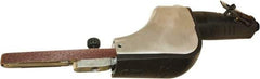 Universal Tool - 1/4 X 24 and 1/2 X 24 Inch, 20,000 RPM Air Belt Sander - 0.5 Hp, 5 CFM, Rear Exhaust - Eagle Tool & Supply