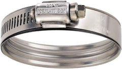 IDEAL TRIDON - 2-1/8" Hose, 9/16" Wide, Constant Torque Clamp - 1-11/16 to 2-9/16" Diam, Stainless Steel - Eagle Tool & Supply