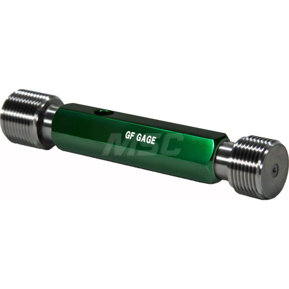 Threaded Ring Gage: 11/16-24 Thread, UNEF, Class 2B, Go & No Go