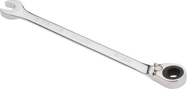 Proto - 9/32" 12 Point Combination Wrench - 0° Offset Angle, 5-1/2" OAL, Steel, Chrome Finish - Eagle Tool & Supply