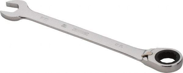 Proto - 32mm 12 Point Combination Wrench - 0° Offset Angle, 16-3/4" OAL, Steel, Chrome Finish - Eagle Tool & Supply