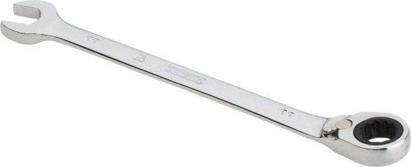 Proto - 11mm 12 Point Combination Wrench - 0° Offset Angle, 6-1/2" OAL, Steel, Chrome Finish - Eagle Tool & Supply