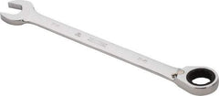 Proto - 34mm 12 Point Combination Wrench - 0° Offset Angle, 18-1/8" OAL, Steel, Chrome Finish - Eagle Tool & Supply