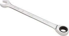 Proto - 7/16" 12 Point Combination Wrench - 0° Offset Angle, 6-1/2" OAL, Steel, Chrome Finish - Eagle Tool & Supply