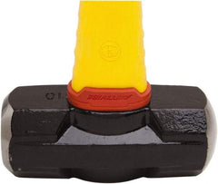 Stanley - 10 Lb Head, 35-1/4" Long Sledge Hammer - Steel Head, 40" Fiberglass Handle - Eagle Tool & Supply