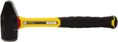 Stanley - 4 Lb Head, 14" Long Blacksmith Sledge Hammer - Steel Head, Fiberglass Handle - Eagle Tool & Supply