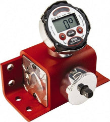 Proto - 5 to 50 In/Lb Electronic Torque Tester - 1/4" Drive, 6" OAL, ±1% Accuracy - Eagle Tool & Supply