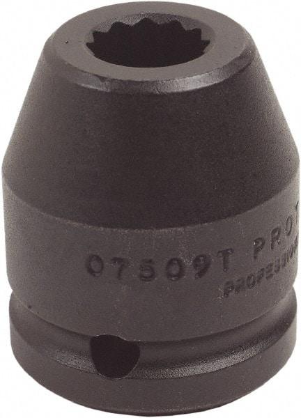 Proto - 3/4" Drive 31mm Standard Impact Socket - 12 Points, 2-1/8" OAL - Eagle Tool & Supply