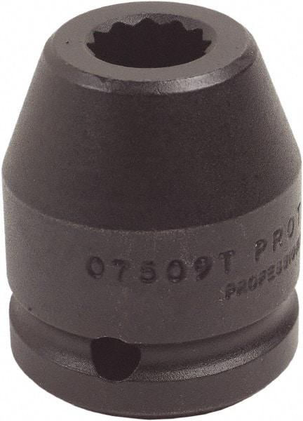 Proto - 3/4" Drive 29mm Standard Impact Socket - 12 Points, 2-1/8" OAL - Eagle Tool & Supply