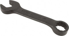 Proto - 9/16" 12 Point Offset Combination Wrench - 15° Offset Angle, 4-9/16" OAL, Steel, Black Finish - Eagle Tool & Supply