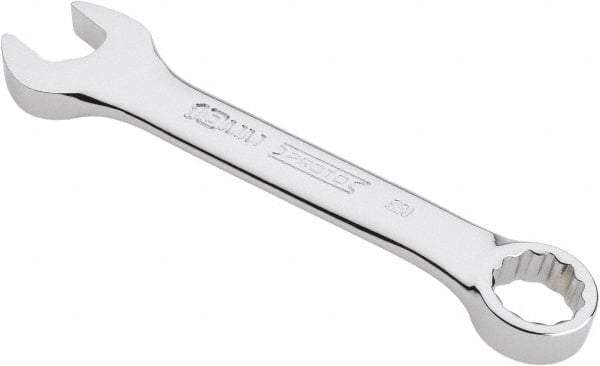 Proto - 10mm 12 Point Offset Combination Wrench - 15° Offset Angle, 3-3/4" OAL, Steel, Chrome Finish - Eagle Tool & Supply