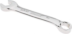 Proto - 9mm 12 Point Offset Combination Wrench - 15° Offset Angle, 3-5/8" OAL, Steel, Chrome Finish - Eagle Tool & Supply