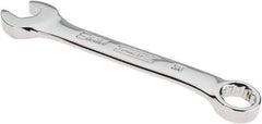 Proto - 8mm 12 Point Offset Combination Wrench - 15° Offset Angle, 3-1/2" OAL, Steel, Chrome Finish - Eagle Tool & Supply