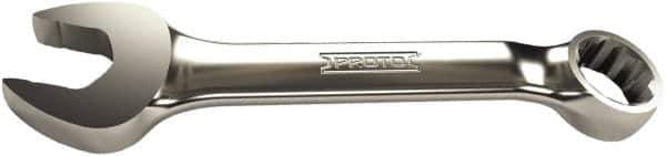 Proto - 11/32" 12 Point Offset Combination Wrench - 15° Offset Angle, 3-5/8" OAL, Steel, Chrome Finish - Eagle Tool & Supply