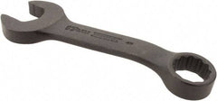 Proto - 17mm 12 Point Offset Combination Wrench - 15° Offset Angle, 5-1/16" OAL, Steel, Black Finish - Eagle Tool & Supply