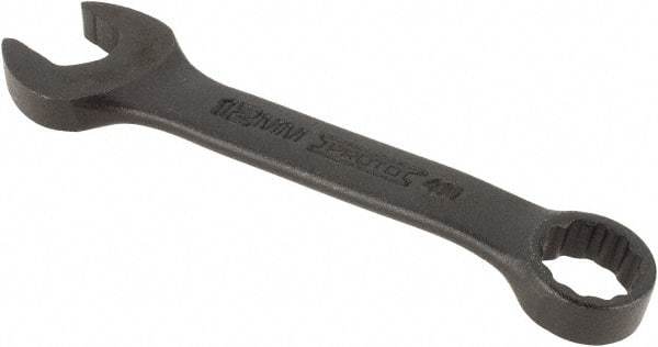 Proto - 12mm 12 Point Offset Combination Wrench - 15° Offset Angle, 4-1/8" OAL, Steel, Black Finish - Eagle Tool & Supply