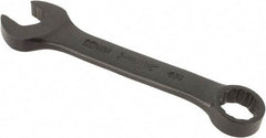 Proto - 11mm 12 Point Offset Combination Wrench - 15° Offset Angle, 3-15/16" OAL, Steel, Black Finish - Eagle Tool & Supply