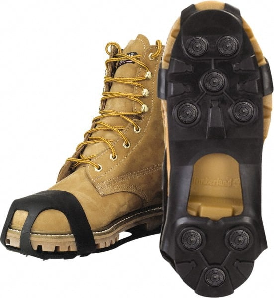 Winter Walking - Ice Traction Footwear Footwear Style: Strap-On Cleat Traction Type: Steel Studs - Eagle Tool & Supply