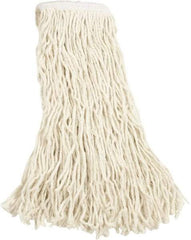 Rubbermaid - 5" White Head Band, Large Cotton Cut End Mop Head - 4 Ply, Side Loading Connection - Eagle Tool & Supply