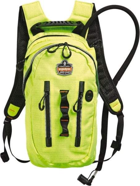 Ergodyne - Premium Cargo Lime Hydration Backpack - 18 Inch Long x 10-1/2 Inch Wide x 3 Inch Deep, 70 Ounce Reservoir Capacity - Eagle Tool & Supply