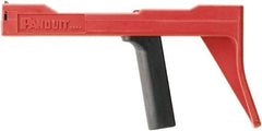 Panduit - 0.19 to 0.35 Inch Wide, Plastic Cable Tie Installation Tool - Manual Actuation - Eagle Tool & Supply