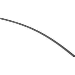 Value Collection - 6" Long Heat Shrink Electrical Tubing - Black - Eagle Tool & Supply