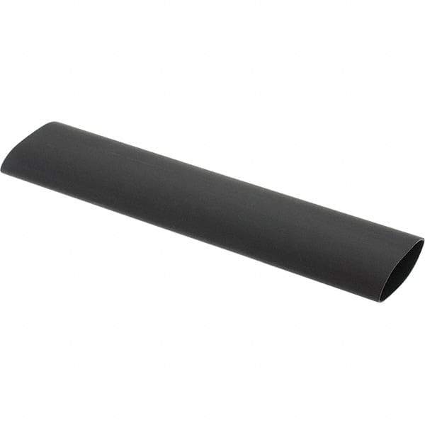 Value Collection - 6" Long Heat Shrink Electrical Tubing - Black - Eagle Tool & Supply