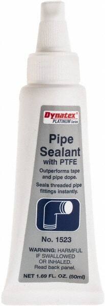 Made in USA - 50 mL Pipe Sealant - PTFE Based, 392°F Max Working Temp - Eagle Tool & Supply