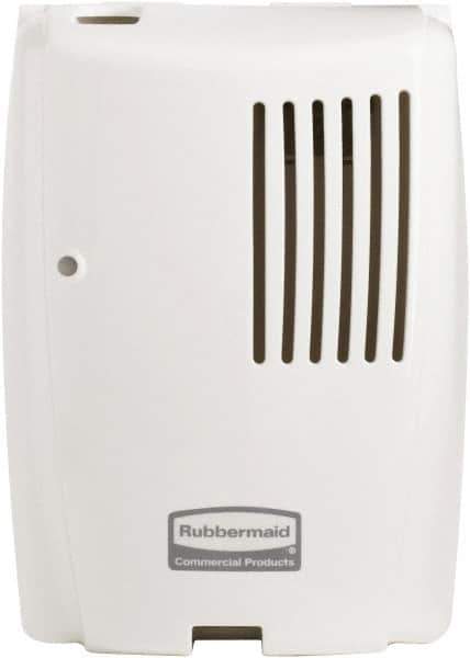 Rubbermaid - 6,000 Cu Ft Coverage, White Continuous Release Dispenser - Eagle Tool & Supply