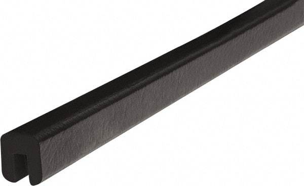 PRO-SAFE - Polyurethane Foam Type G Edge Guard - Black - Eagle Tool & Supply