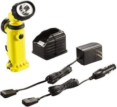 Streamlight - White LED Bulb, 150 Lumens, Industrial/Tactical Flashlight - Yellow Plastic Body, 1 4.8 V\xB6Sub-C NiCad Battery Included - Eagle Tool & Supply