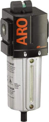 ARO/Ingersoll-Rand - 3/4" Port Coalescing Filter - Metal Bowl, Automatic Drain, 250 Max psi, 0.3 Micron Rating, 2.992" Long x 2.874" Wide x 8.583" High - Eagle Tool & Supply