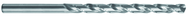 U Dia. - Cobalt Taper Length Drill - 130° Split Point - Bright - Eagle Tool & Supply