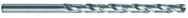 12.6mm Dia. - Cobalt Taper Length Drill - 130° Split Point - Bright - Eagle Tool & Supply