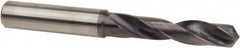 Accupro - 0.368" 140° Spiral Flute Solid Carbide Screw Machine Drill Bit - Eagle Tool & Supply