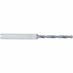 Accupro - 5mm 140° Spiral Flute Solid Carbide Taper Length Drill Bit - Eagle Tool & Supply