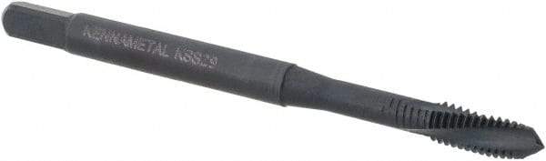 Accupro - 5/32" Diam, 15/64" LOC, 2 Flute Solid Carbide Ball End Mill - AlTiN Finish, Single End, 2-1/2" OAL, 1/8" Shank Diam, Spiral Flute - Eagle Tool & Supply