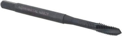Accupro - 5/32" Diam, 15/64" LOC, 2 Flute Solid Carbide Ball End Mill - AlTiN Finish, Single End, 2-1/2" OAL, 1/8" Shank Diam, Spiral Flute - Eagle Tool & Supply