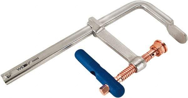 Wilton - 5-1/2" Deep Throat, 20" Max Capacity, Standard Sliding Arm Clamp - 2,660 Lb Clamping Pressure - Eagle Tool & Supply