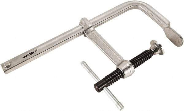 Wilton - 4-3/4" Deep Throat, 24" Max Capacity, Standard Sliding Arm Clamp - 1,200 Lb Clamping Pressure - Eagle Tool & Supply