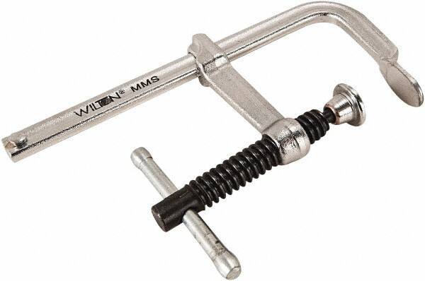 Wilton - 2-1/4" Deep Throat, 12" Max Capacity, Standard Sliding Arm Clamp - 400 Lb Clamping Pressure - Eagle Tool & Supply