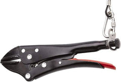 Proto - 9-1/4" OAL Straight Jaw Locking Pliers - 5/8" Jaw Width, Straight Handle - Eagle Tool & Supply