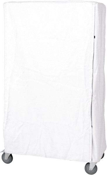Quantum Storage - 18" Wide, 74" High, Open Shelving Accessory/Component - Nylon, 36" Long, Use with Wire Shelving Units (WR Series) - Eagle Tool & Supply