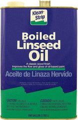 Klean-Strip - 4 Qt Metal Can Clear Wood Stain - Boiled Linseed Oil-Based, 0 g/L VOC Content - Eagle Tool & Supply