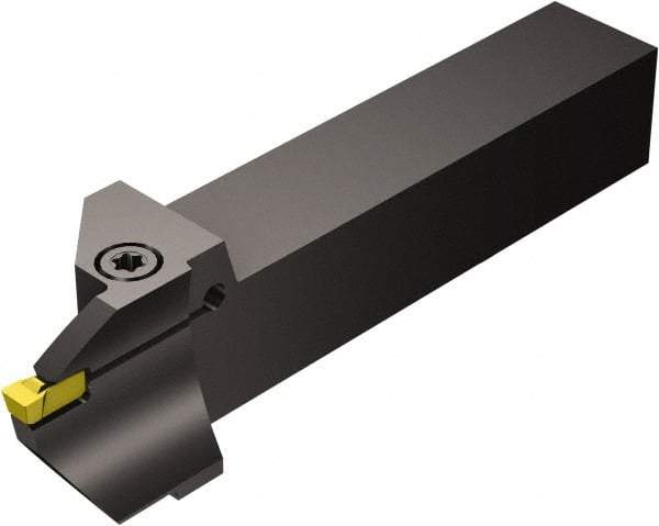 Sandvik Coromant - F151.37, Left Hand, 8.7mm Max Depth of Cut, Indexable Grooving Tool Holder - N151.3-300-25-7G Insert Compatibility, 25mm Shank Height, 25mm Shank Width, 150mm OAL - Eagle Tool & Supply