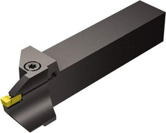 Sandvik Coromant - F151.37, Left Hand, 8.7mm Max Depth of Cut, Indexable Grooving Tool Holder - N151.3-300-25-7G Insert Compatibility, 25mm Shank Height, 25mm Shank Width, 150mm OAL - Eagle Tool & Supply