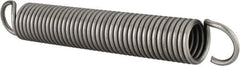 Associated Spring Raymond - 1" OD, 8-1/2" Max Ext Len, Spring Steel Extension & Compression Spring - 12.2 Lb/In Rating, 196.34mm Free Length - Eagle Tool & Supply